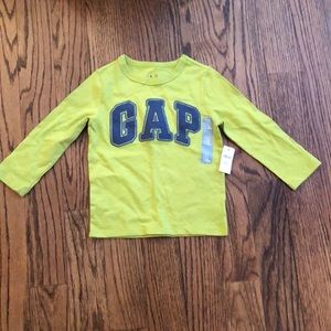 Baby GAP logo  long sleeve tee shirt size 3 years